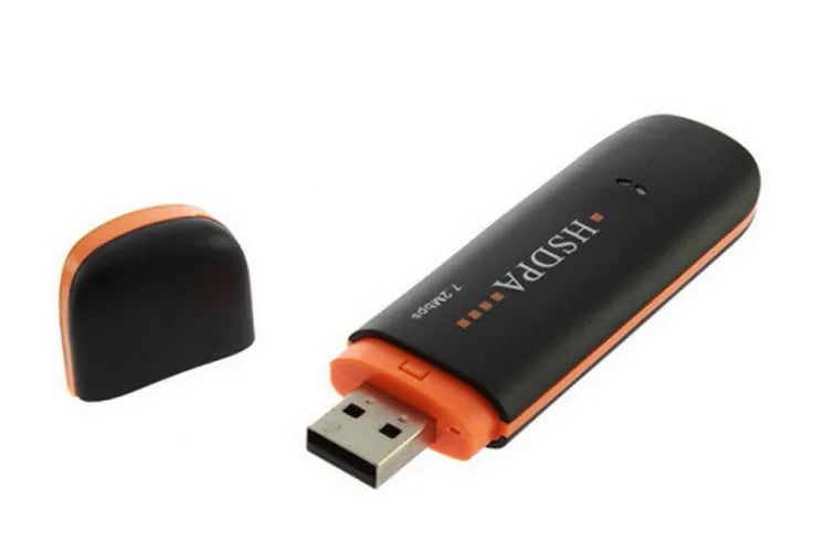 USB modem 3G wireless network card dual frequency 2G 3G dongle in Black and White