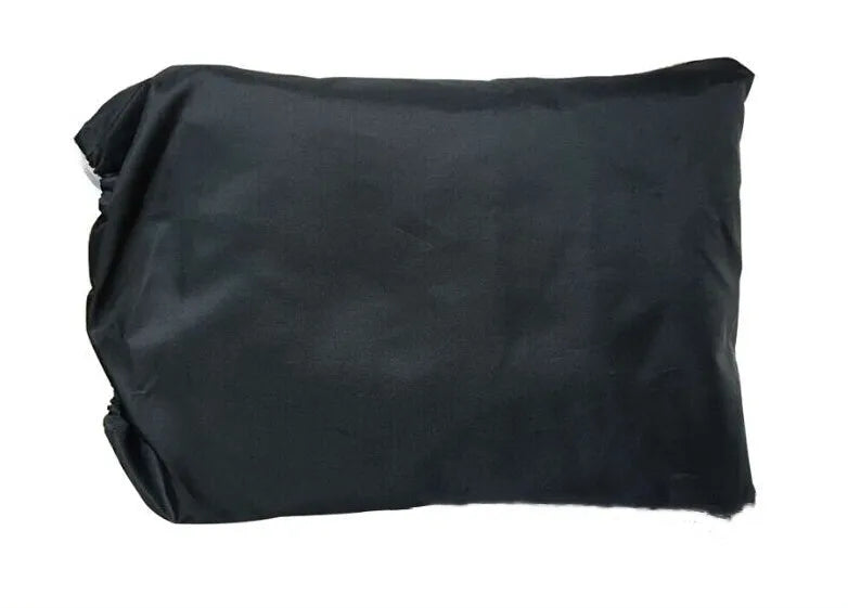 Black rear windshield cover with magnets, 140x90cm, polyester with silver backing