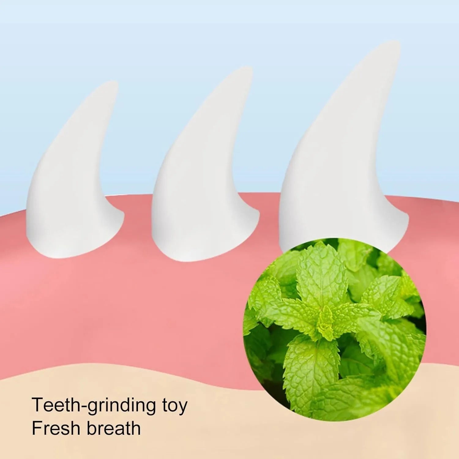 Four blue carrot-shaped catnip balls with self-adhesive stickers and protective cover