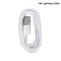 5V 2A USB travel wall charger with charging cable for iPhone and iPad devices