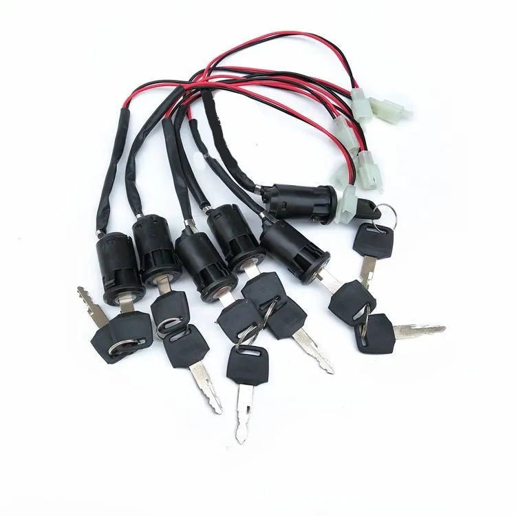 Waterproof plastic electric door lock actuator for car central locking system.
