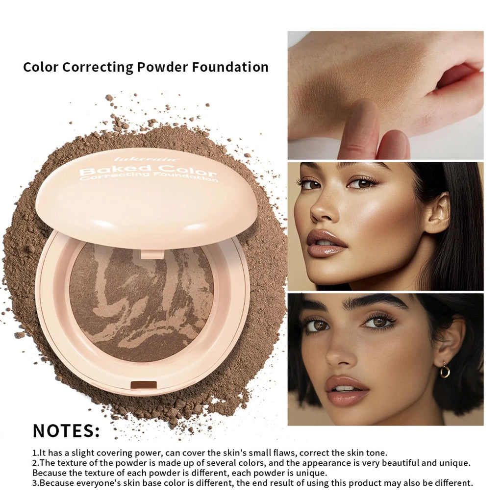 Natural Nose Shadow Blush Highlight Bronzing Powder 10g in compact packaging with colour options