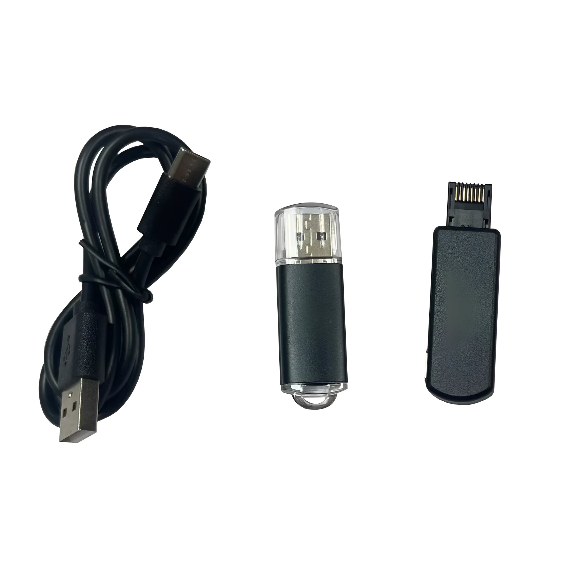Black JB Tool USB adapter for PlayStation systems with Ethernet port and version switching capability