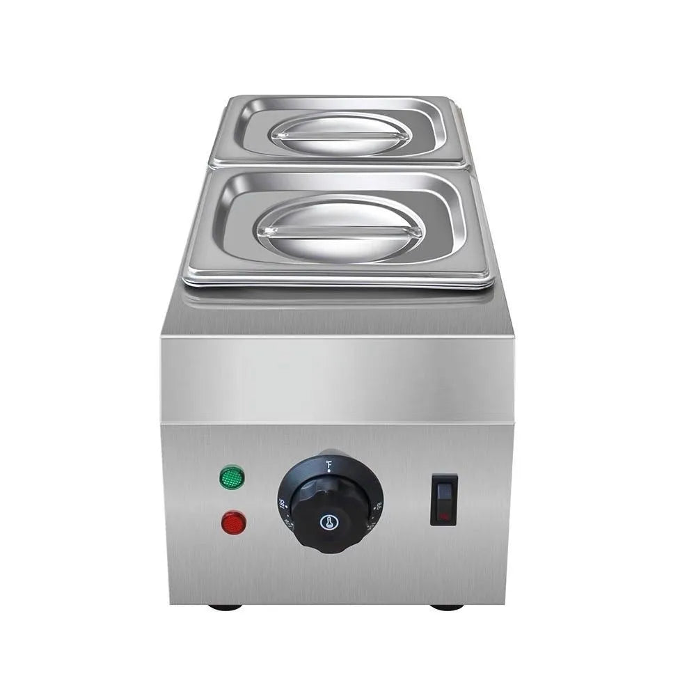 Commercial chocolate melting machine with double pot water insulation heating system