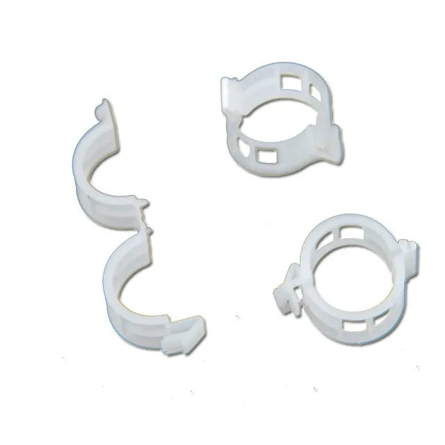 Plastic garden plant clips set of 50 pieces for tomato and flower plant support