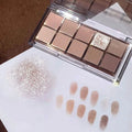 Earth Matte Ten Color Eyeshadow Palette with three colour options: Alley Walk, Forest Autumn Breeze, Sunset Picnic