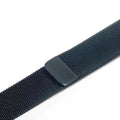 Stainless steel watch strap shown in silver colour for a 42mm watch case.