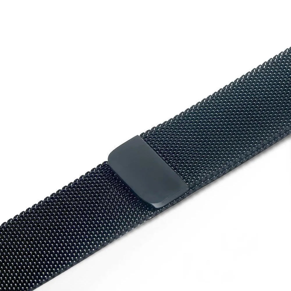 Stainless steel watch strap shown in silver colour for a 42mm watch case.
