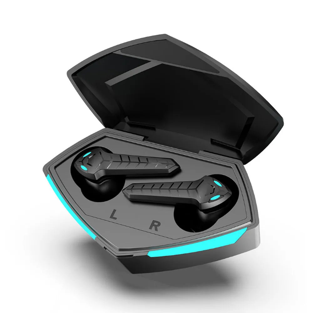 X15 wireless gaming Bluetooth in-ear headset with charging case in multiple colour options