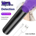 Aluminium alloy UV flashlight with 365nm purple light for scorpion detection