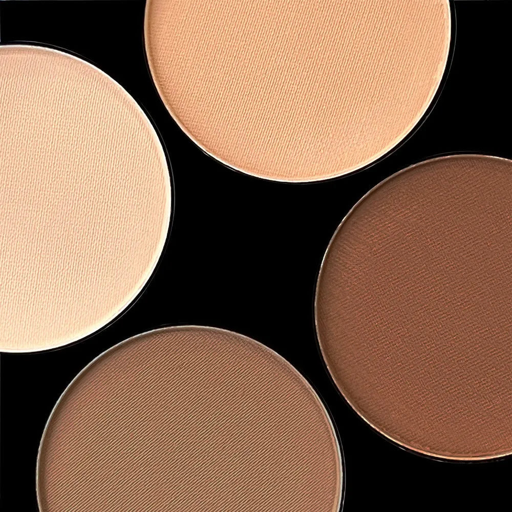 Matte brightening base contour compact 16.8g for women universal skin type F583 new colour box