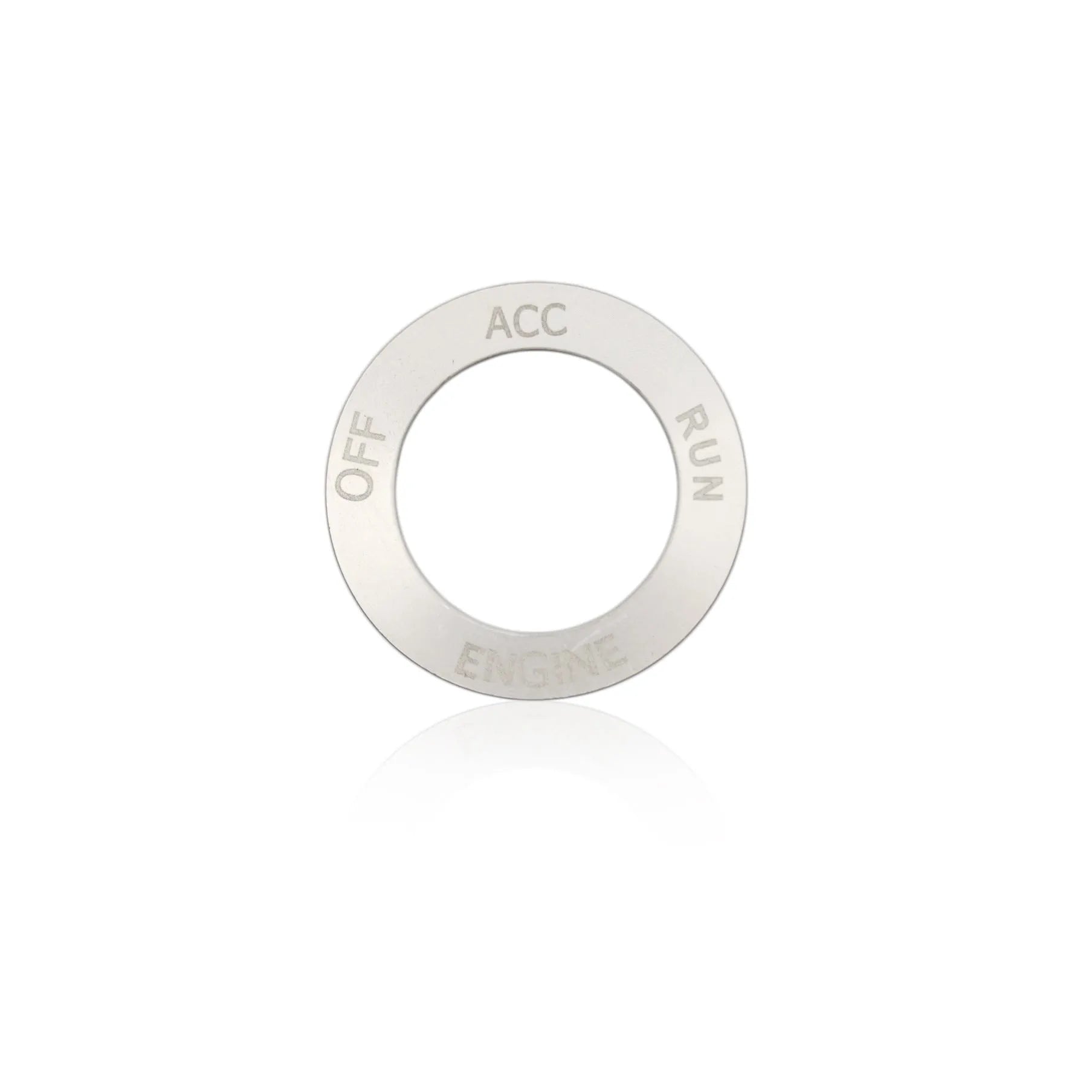 Aluminium alloy decorative ring for Dodge Challenger Grand Cherokee air conditioning knob in multiple colours.