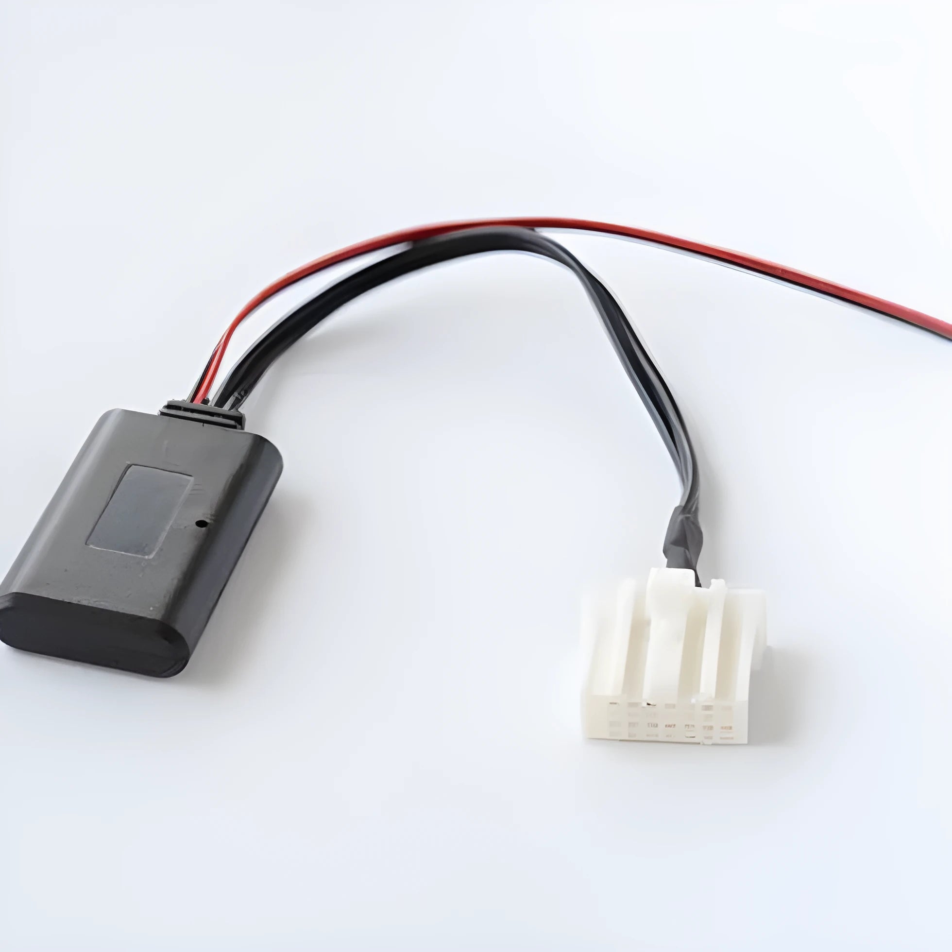 Black Bluetooth audio adapter cable for Mazda M6 and other 2006+ models with auxiliary port