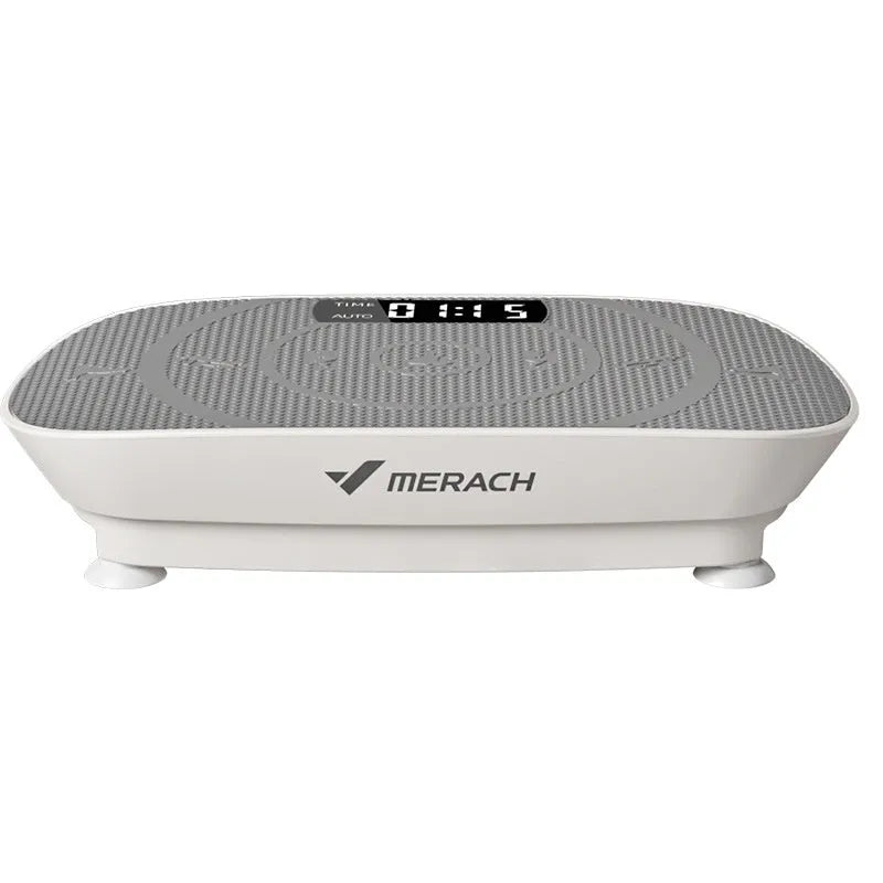 Portable grey smart power plate vibration fitness equipment with Bluetooth connectivity