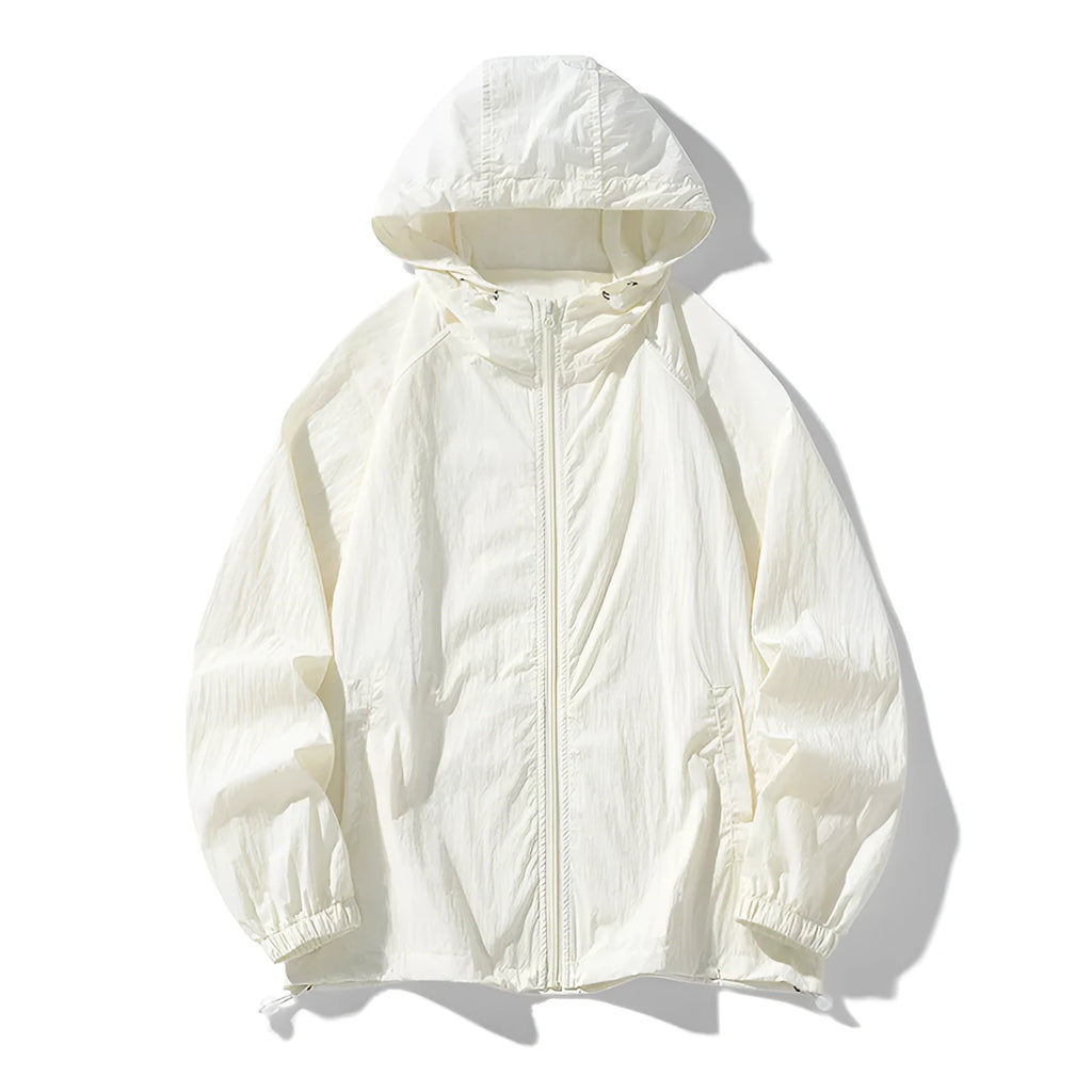 Outdoor jacket in chemical fibre blend fabric with loose fit for youth sports available in multiple colours