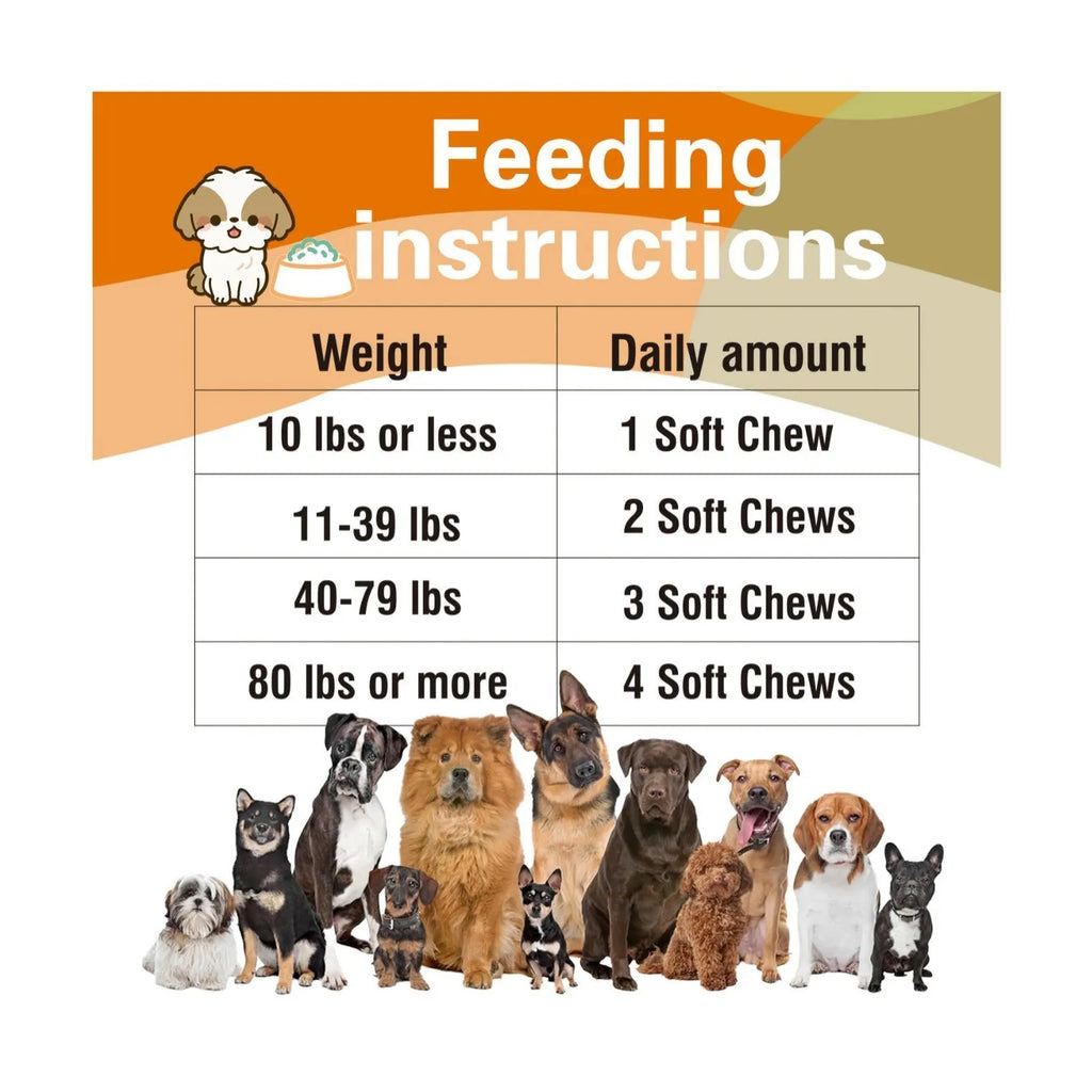 Pet vitamin multifunctional health care supplement for dogs 300g net content in OEM flavour