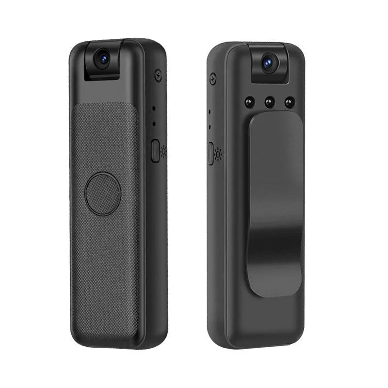 Black back splint surveillance camera with Type-C connection and WIFI capability for professional monitoring