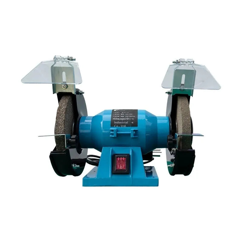 5-inch metal desktop grinding machine for sharpening knives on a workbench