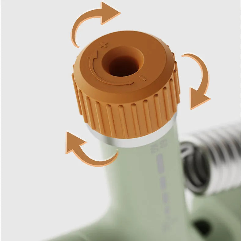 Adjustable count spring grip trainer in ivory white, dark black, or army green
