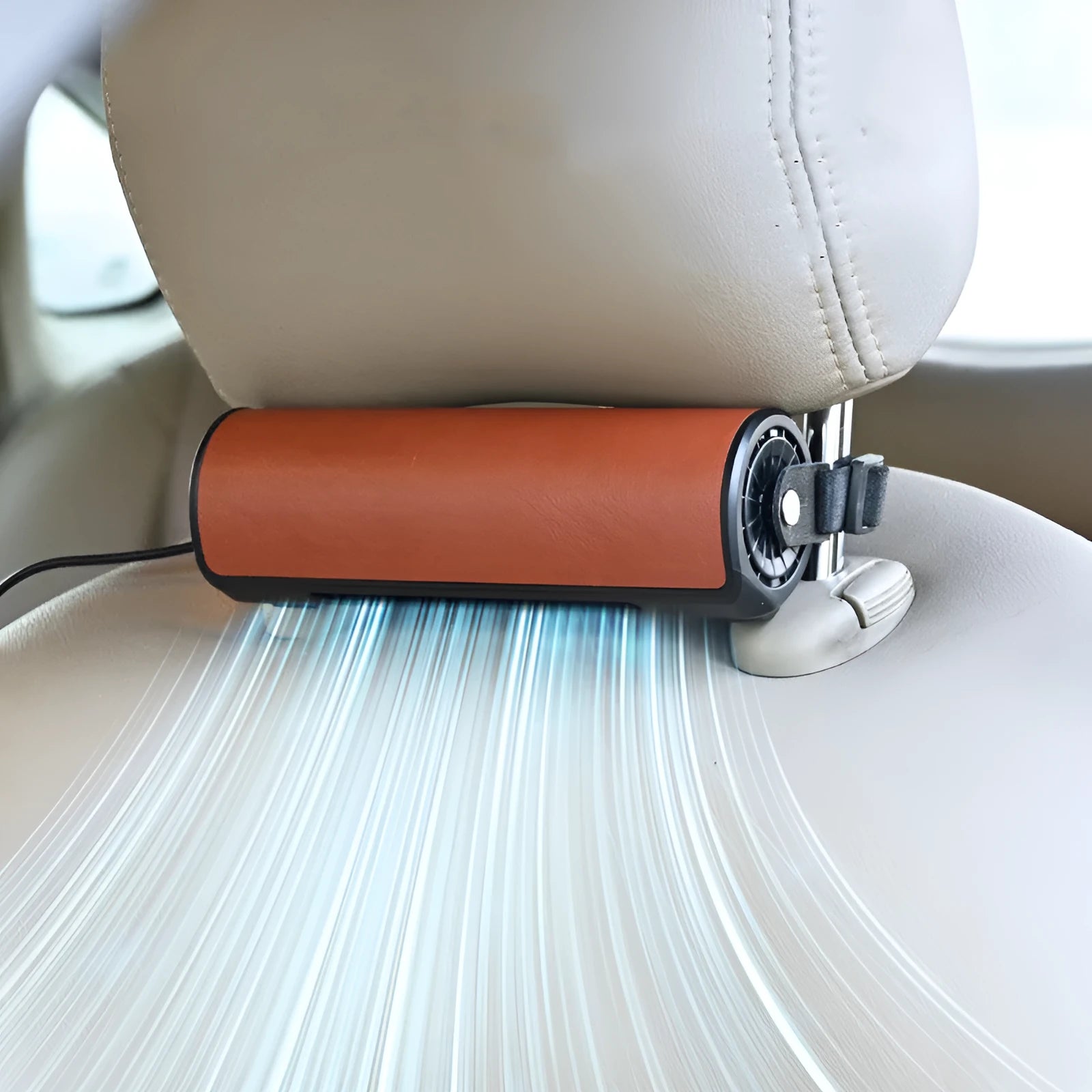 USB charging cable for car mounted rear seat fan with 1.5 metre length