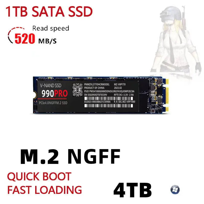 Dedicated To SSDs 990pro NVMe internal SSD with PCI-E interface 2280 form factor