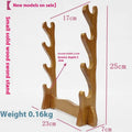 Handmade wooden Chinese style multi-layer wall bracket shelf unit