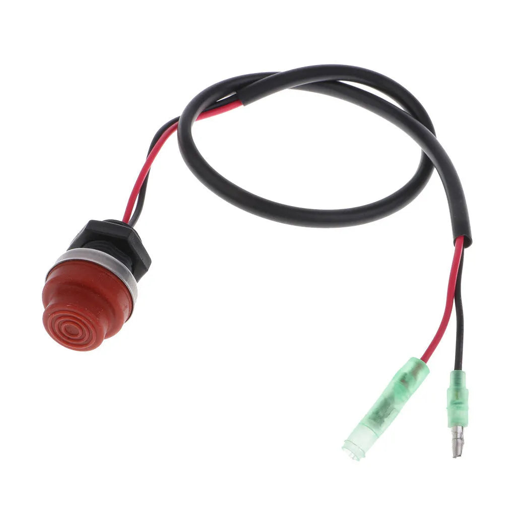 Yamaha outboard motor kill switch with rope lanyard in hardware plastic construction
