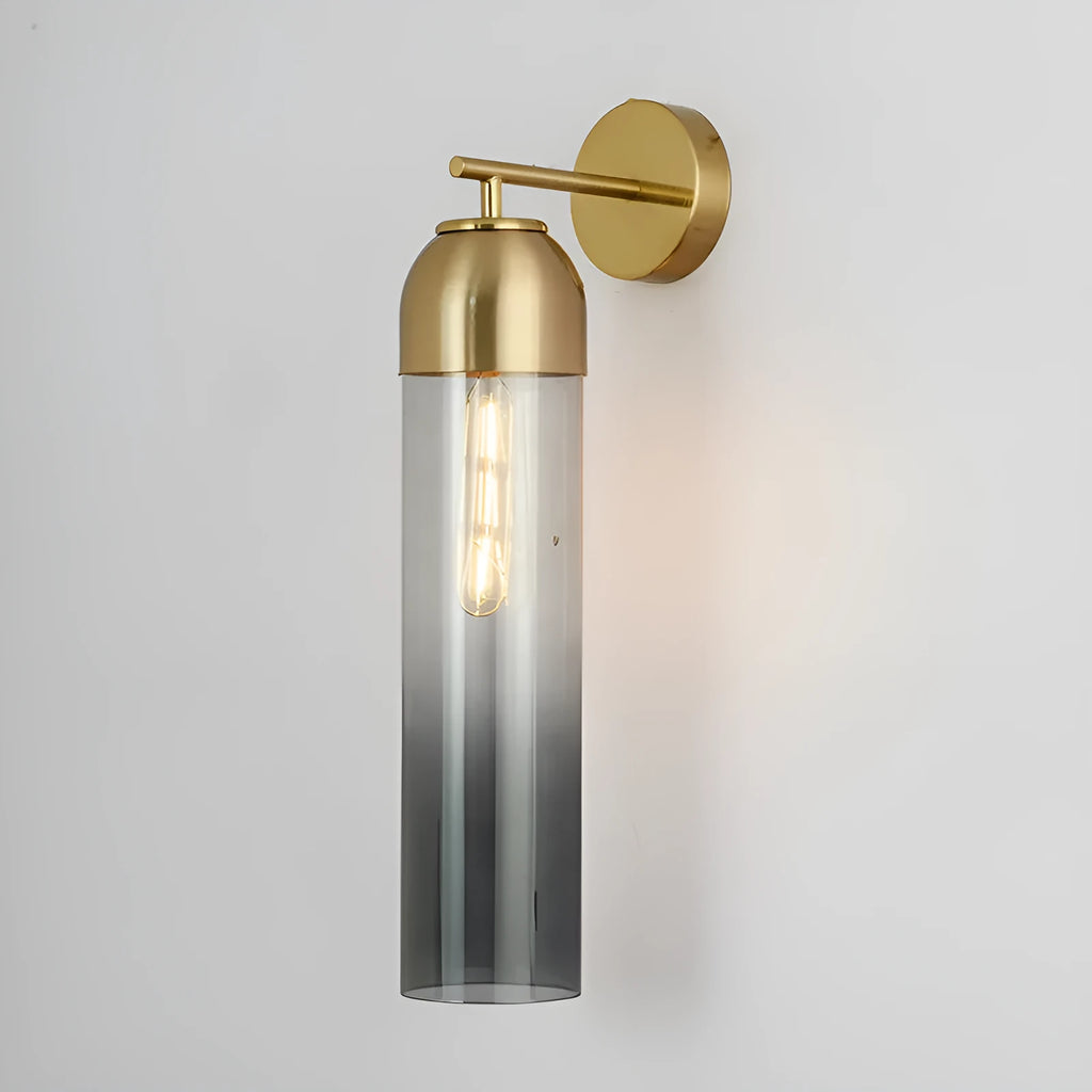 Nordic postmodern creative glass wall lamp in modern minimalist design with multiple colour options