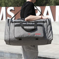 Large capacity Oxford cloth carry-on travel bag in black with single strap