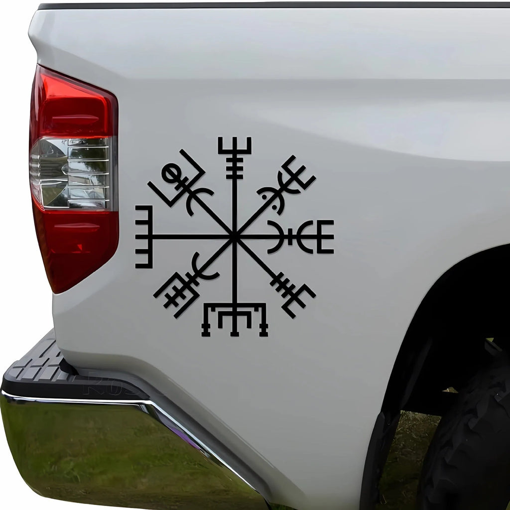 13x13cm square vinyl sticker with vegetarian no charm design for car windows and notebooks