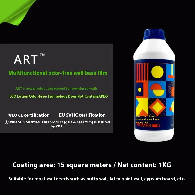 Glutinous rice wallpaper glue in single-roll packaging, formaldehyde-free with clean smell