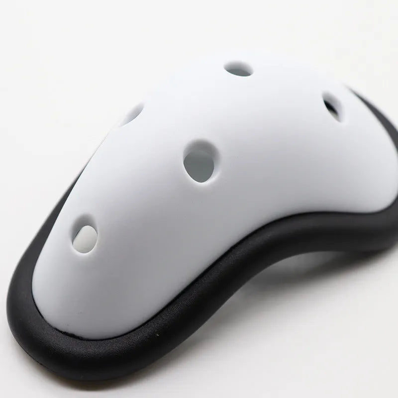 Rubber sports genital protector for adult and child athletes in boxing, hockey, rugby.