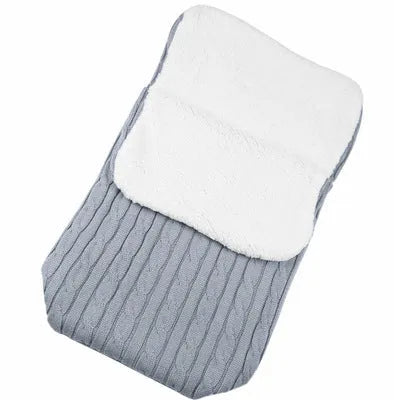 Winter baby stroller sleeping bag with cotton wool filling in multiple colour options