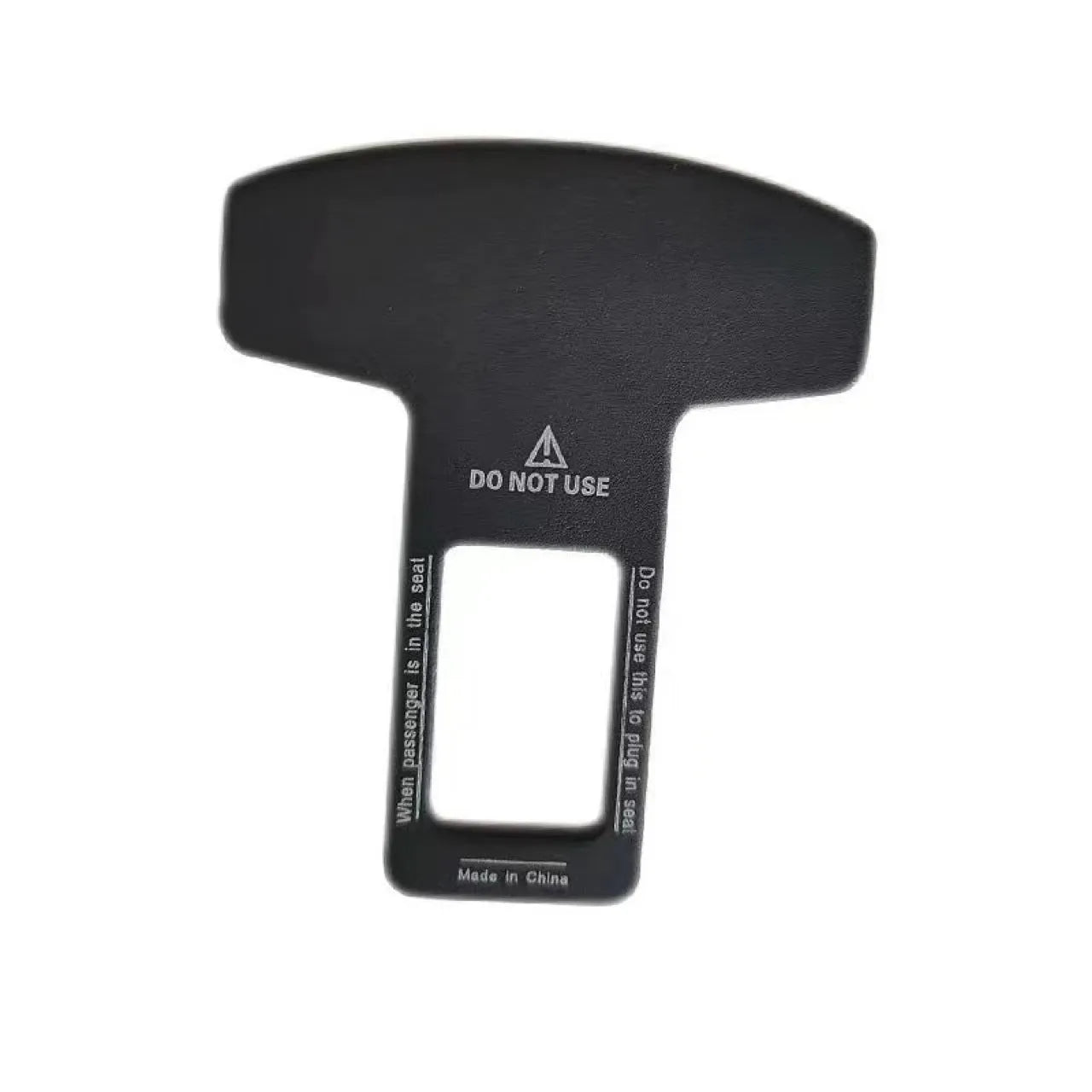 Aluminium alloy bottle opener keychain with 2.1cm buckle in frosted carbon fibre colour