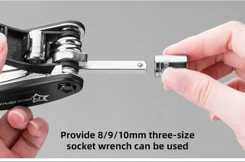 Bicycle tire repair kit in portable storage bag mounted on upper tube of bike frame