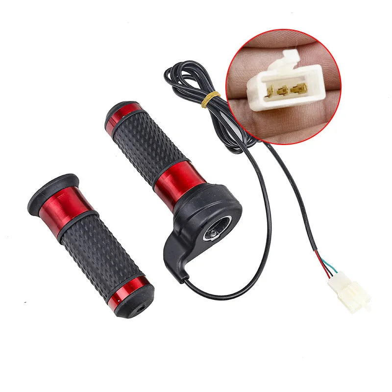 Three-wheel electric car accelerator modification handle with three-speed rotating mechanism and multiple colour options