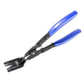 Blue car trim removal pliers with 240mm forged steel construction for interior clip and panel disassembly