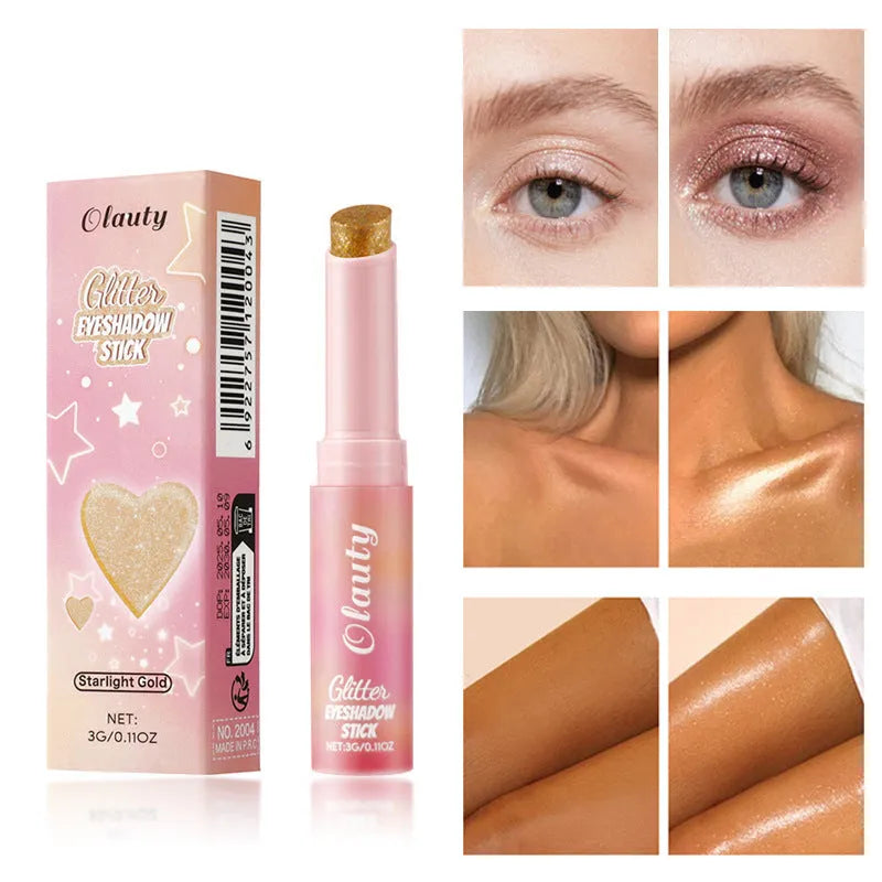 Repair Highlight Jelly Eye Shadow Stick 3g in six colour options for brightening skin