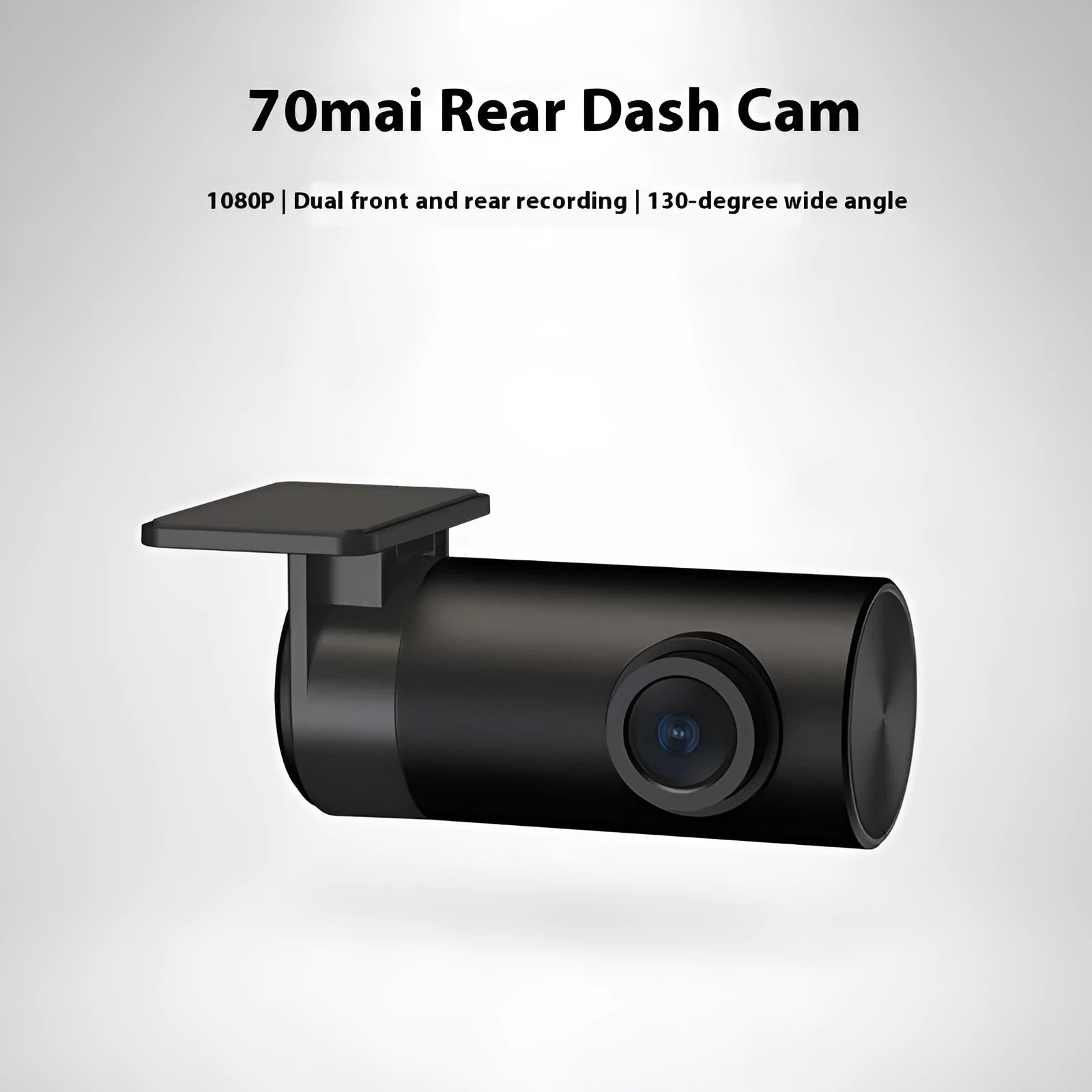 HD 1080p rear recording camera for cars with 70 metre cable and 130 degree viewing angle