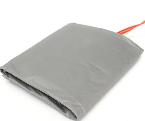 Grey magnetic car windshield cover 240x140cm with mirror covers for sun and snow protection