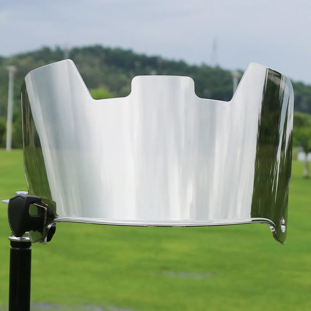 American style rugby helmet goggles in multiple colours showing tool-free attachment.
