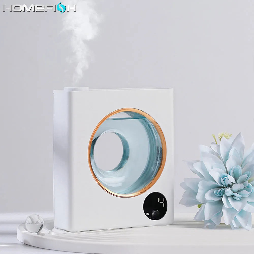 White automatic aromatherapy machine wall mounted with USB charging port