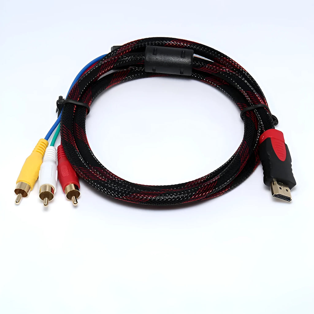 HDMI to AV15 M 1.5 metre conversion cable with gold-plated alloy connectors