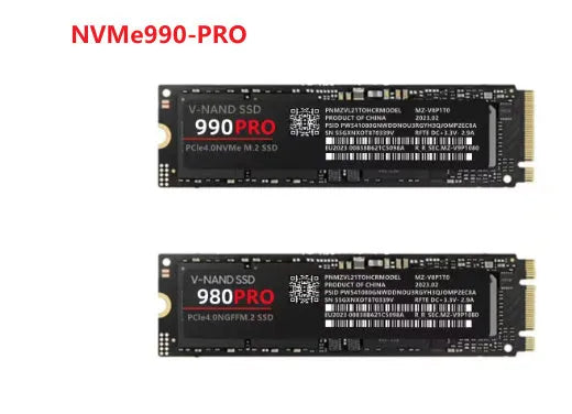 Dedicated To SSDs 990pro NVMe internal SSD with PCI-E interface 2280 form factor