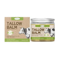 60g tube of Natural Butter Moisturising Skincare Cream with ingredient list featuring water, glycerin, tallow, and honey
