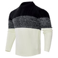 Men's knitted pullover sweater in various sizes for winter wear