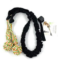 Cotton dog tug-of-war rope toy in black, grey or red colours for interactive play and dental grinding