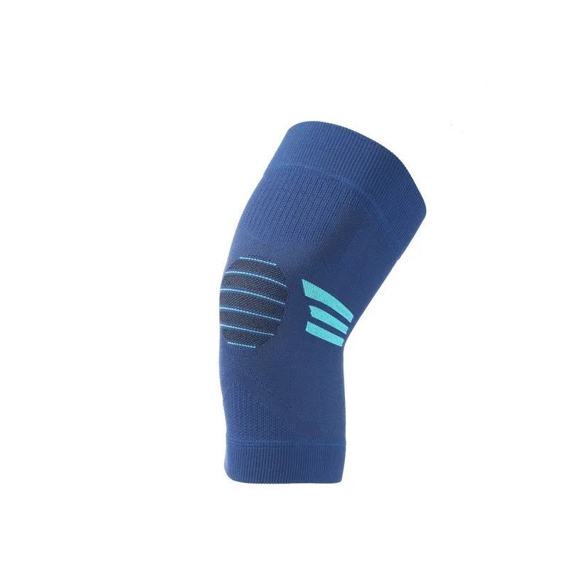 A pair of polyester sports knee pads for aerobics and basketball, shown in multiple colour options