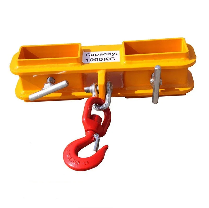 MK forklift hook with rotatable design and safety locking mechanism for 500kg lifting capacity