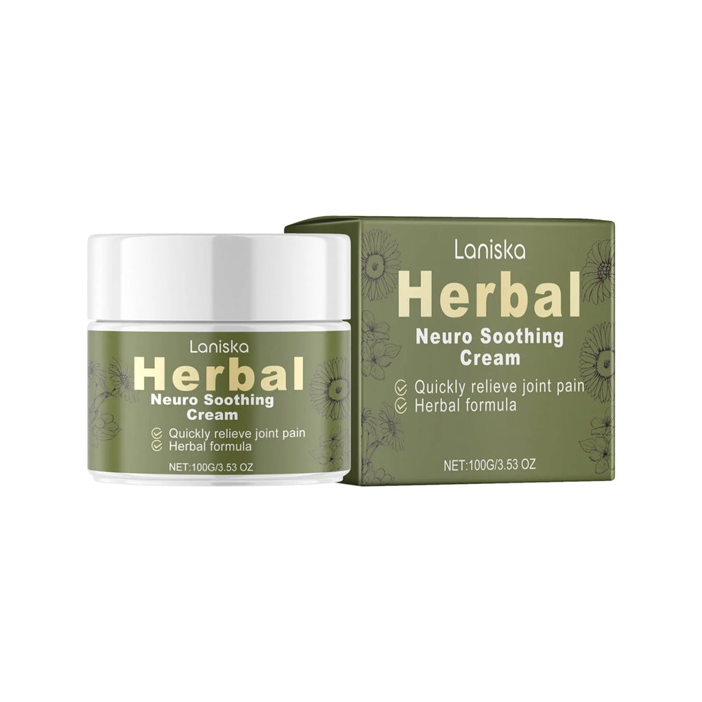 100g container of external body care cream with Arnica, pepper, and mugwort root extracts